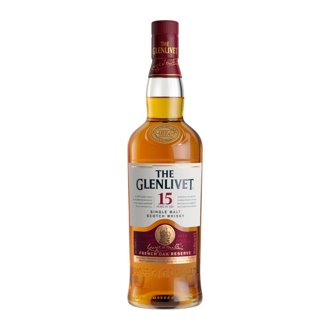 Scotch  Whisky  The  Glenlivet  15  Y.O  French  Oak  70cl