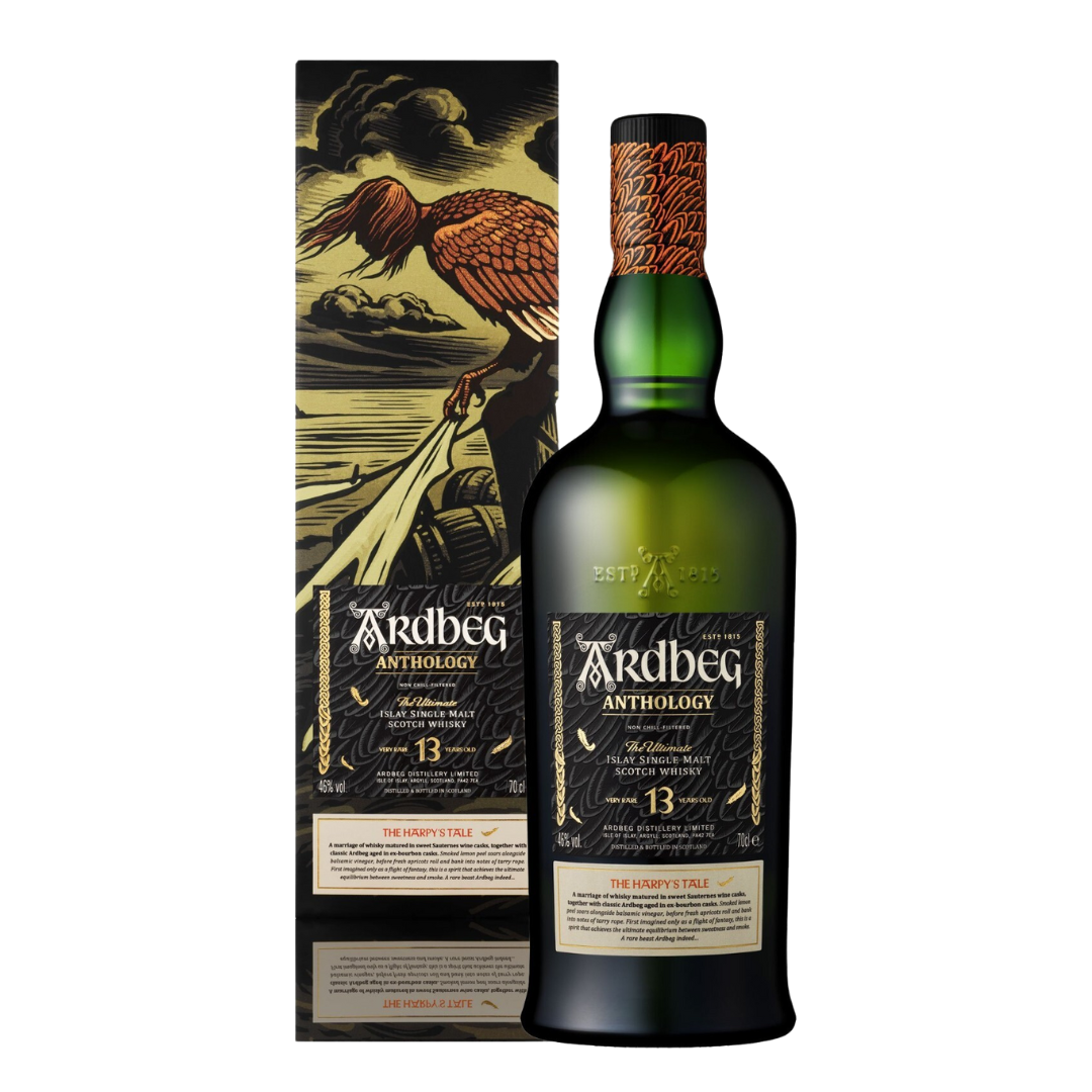 Scotch  Whisky  Ardbeg  13  Y.O.  Anthology  Confezione Regalo 70cl