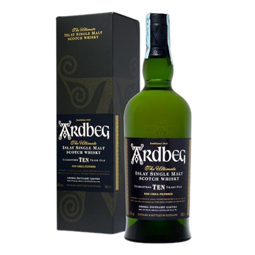 Scotch  Whisky  Ardbeg  10  Y.O. Confezione Regalo 70cl