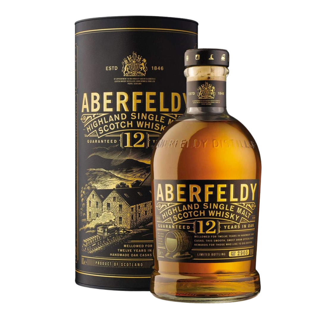 Scotch  Whisky  Aberfeldy  12  Y.O.   Confezione Regalo 70cl