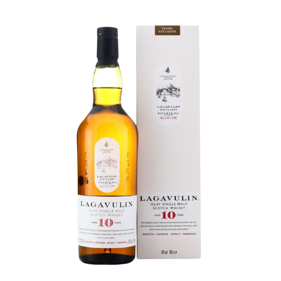Scotch  Whisky  Lagavulin  10  Y.O.  Confezione Regalo 70cl
