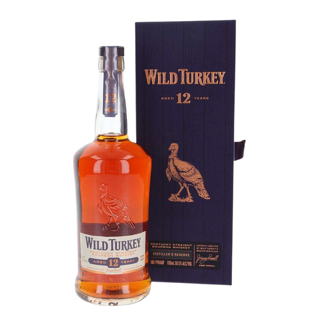 Bourbon  Whiskey  Wild  Turkey  12  Y.O  Confezione Regalo 70cl