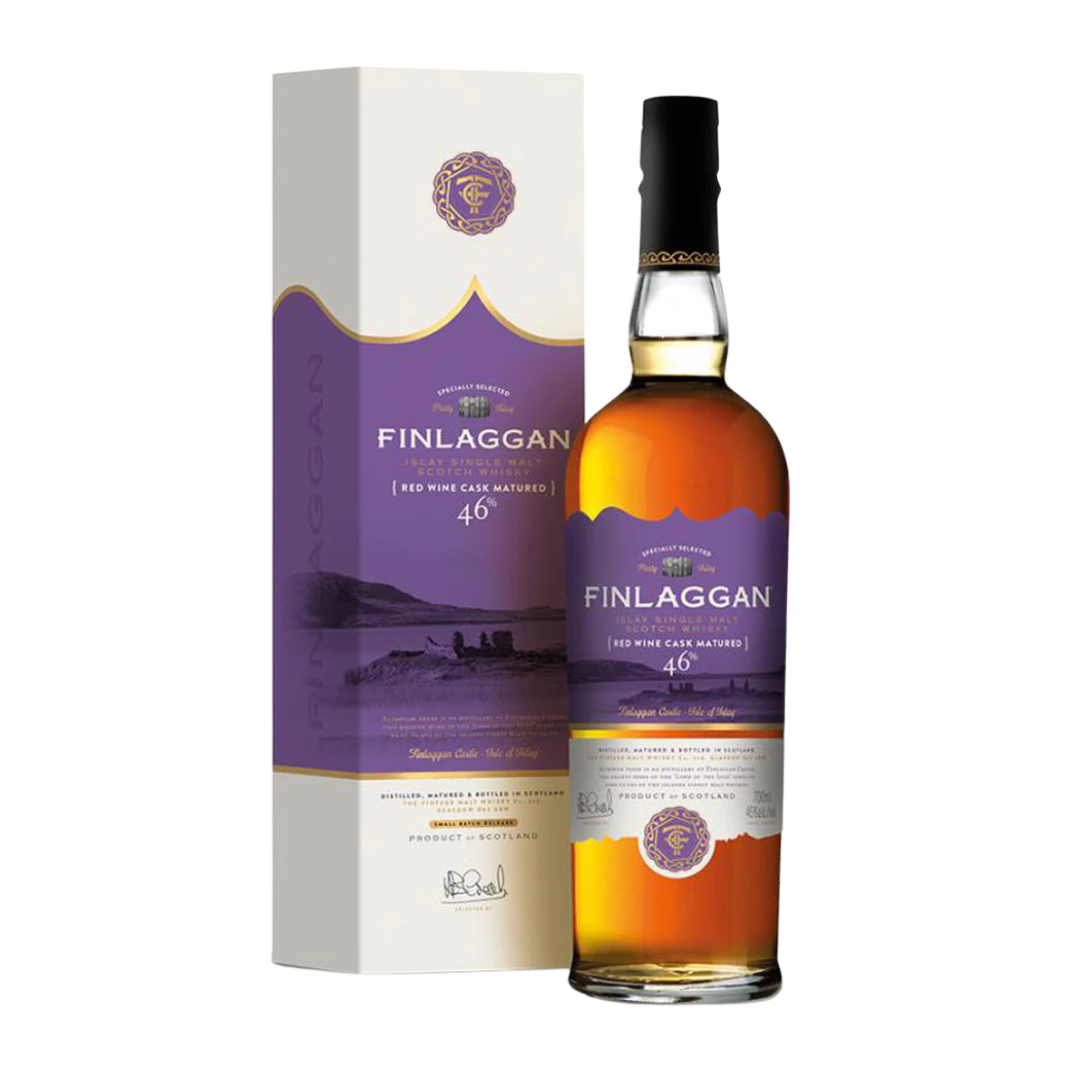 Scotch  Whisky  Finlaggan  Red  Wine  Cask  Confezione Regalo 70cl