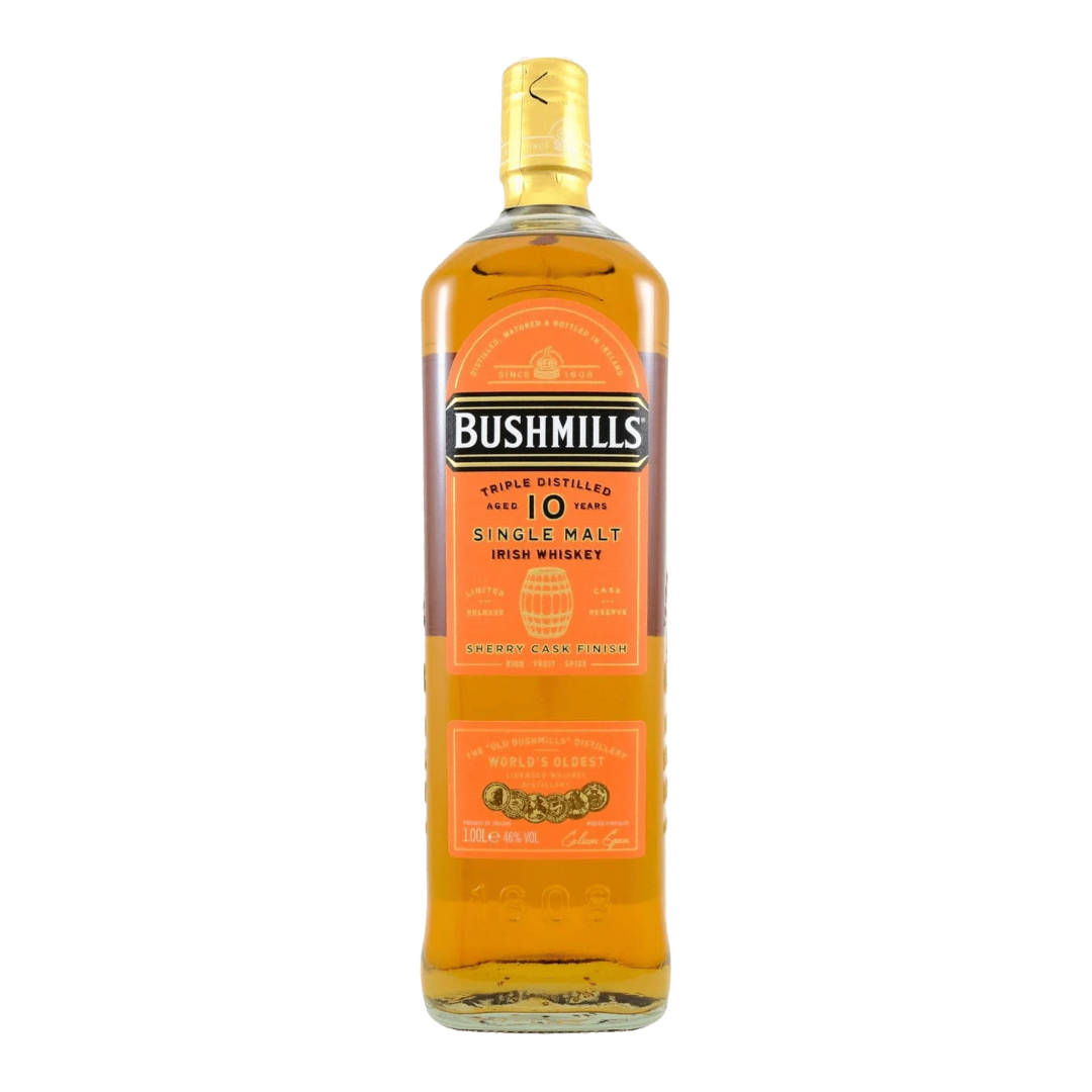Irish  Whiskey  Bushmills  10  Y.O.  Sherry  Cask  70cl