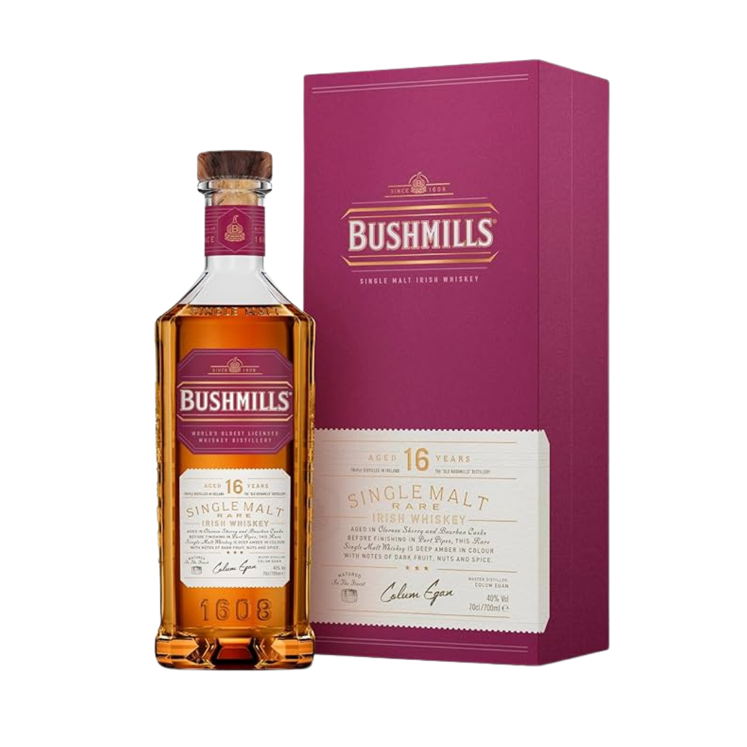 Irish  Whiskey  Bushmills  16  Y.O.  Confezione Regalo 70cl
