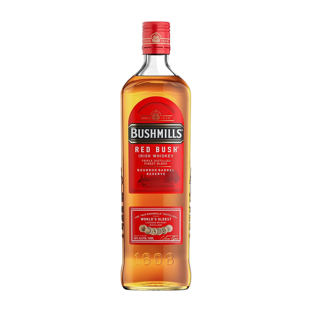 Irish  Whiskey  Bushmills  Red   Bourbon  Barrel  70cl