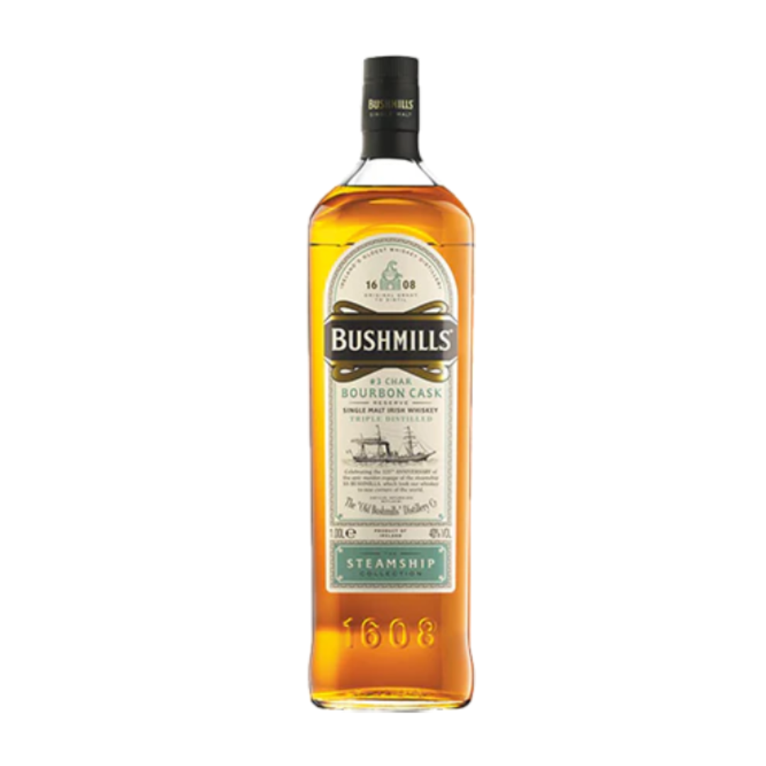 Irish  Whiskey  Bushmills  Steamship  Bourbon  Cask  70cl