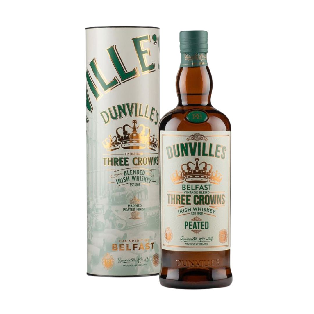 Irish  Whiskey  Dunville'S  Three  Crowns  Peated  Confezione Regalo 70cl