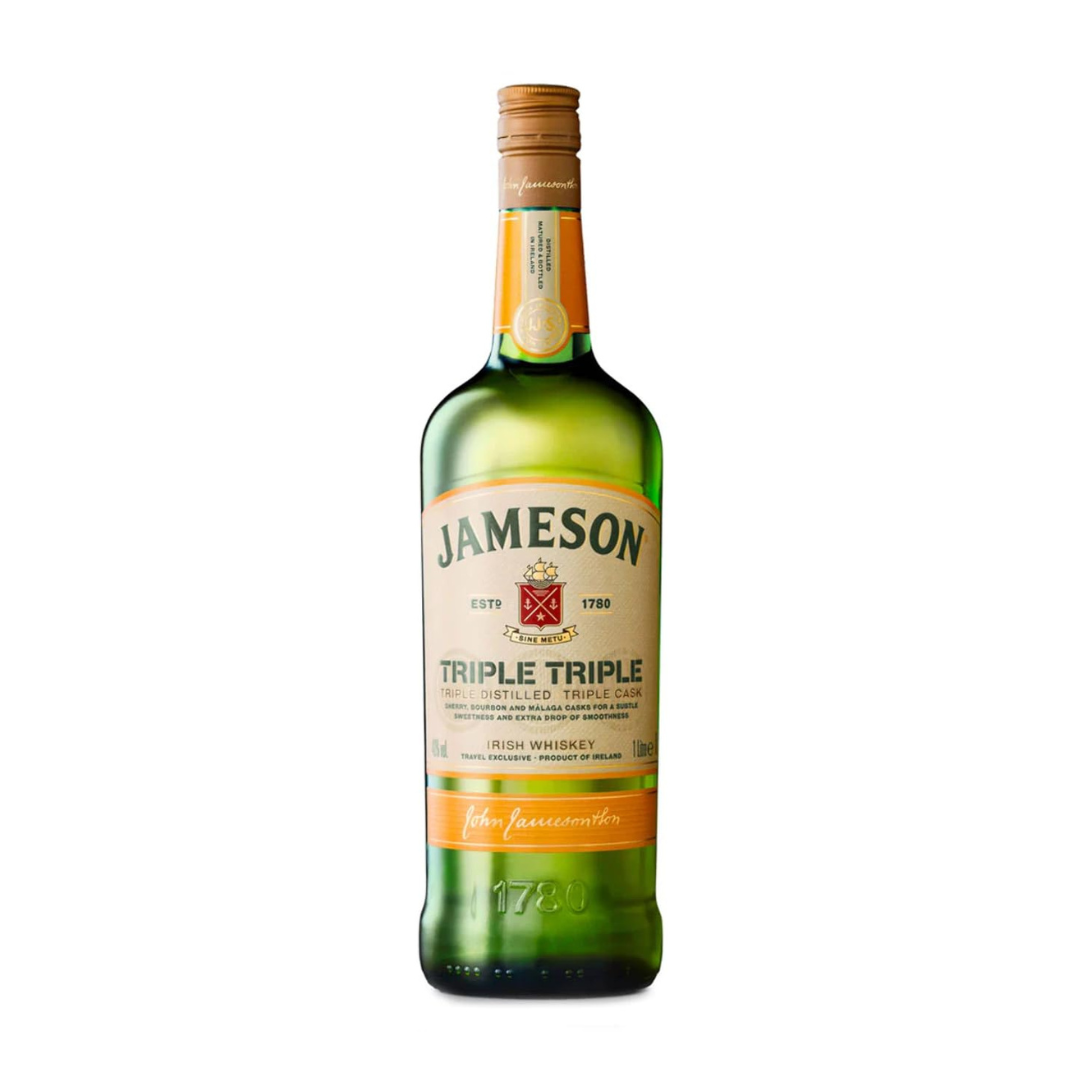 Irish  Whiskey  Jameson  Triple  Triple  1l