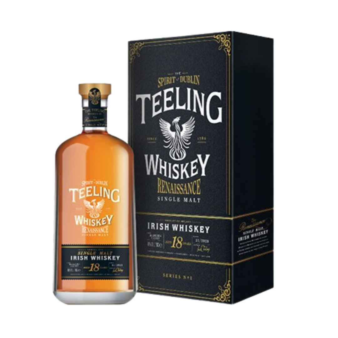 Irish  Whiskey  Teeling  Renaissance  18  Y.  Confezione Regalo 70cl