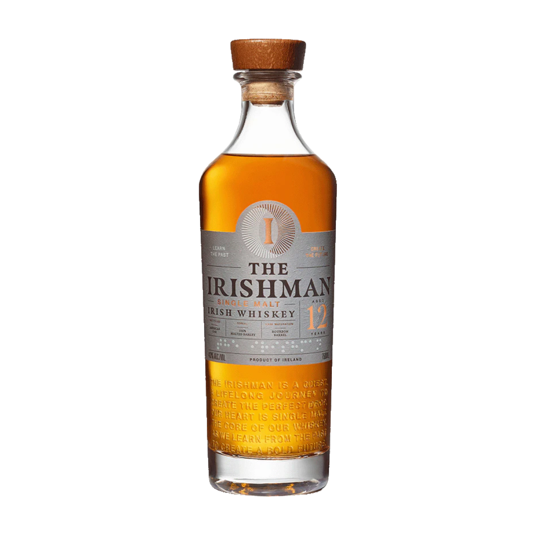 Irish  Whiskey  The  Irishman  12  Y.O.  Single  Malt  70cl