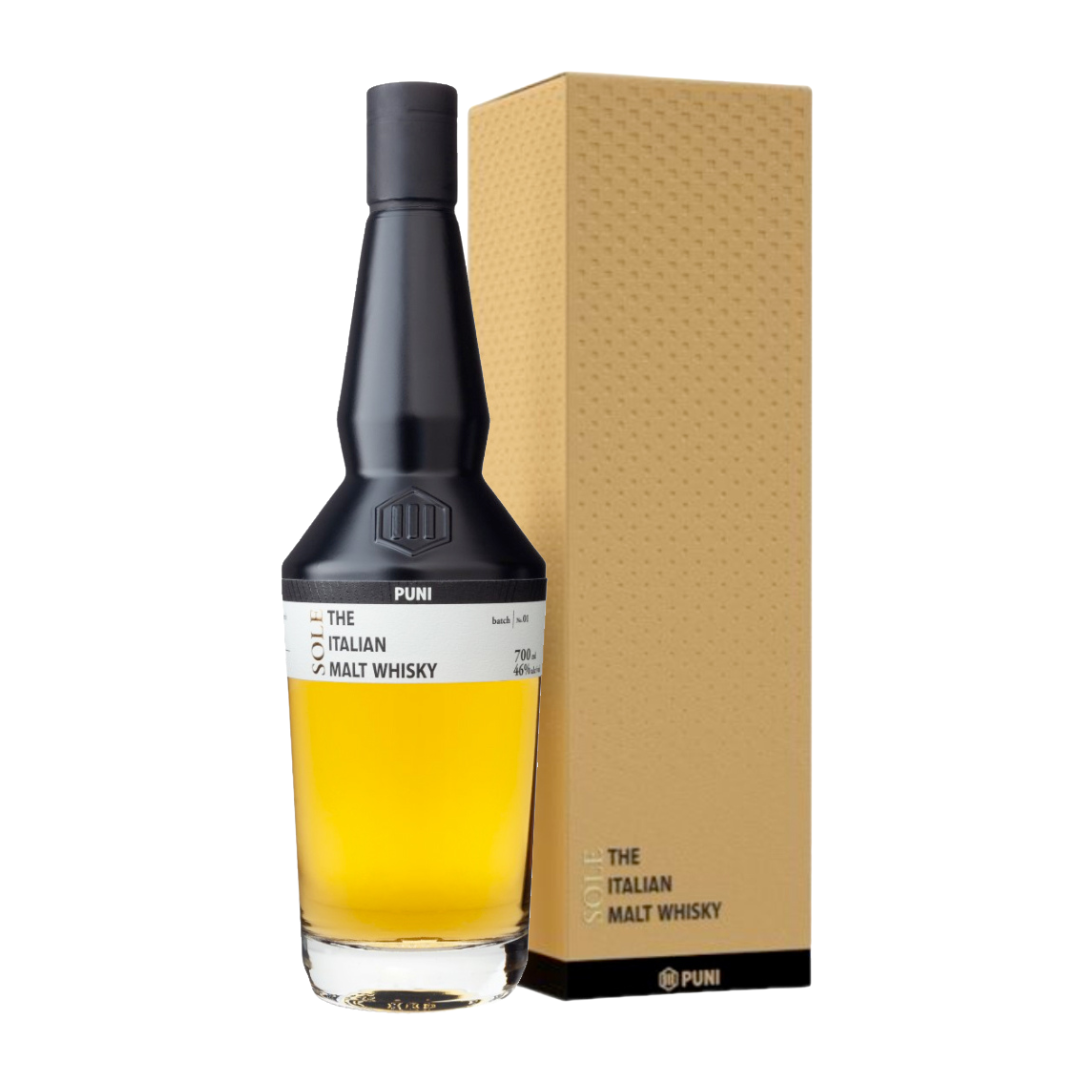 Italian  Malt  Whisky  Puni  Sole  Confezione Regalo 70cl