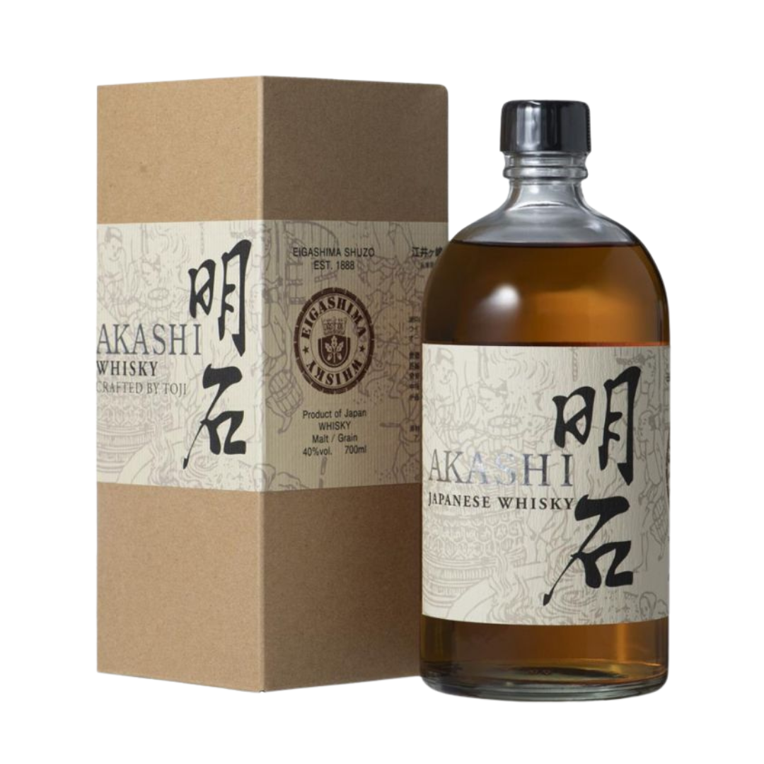 Japanese  Whisky  Akashi  Toji  Eigashima  Shuzo  Confezione Regalo 70cl