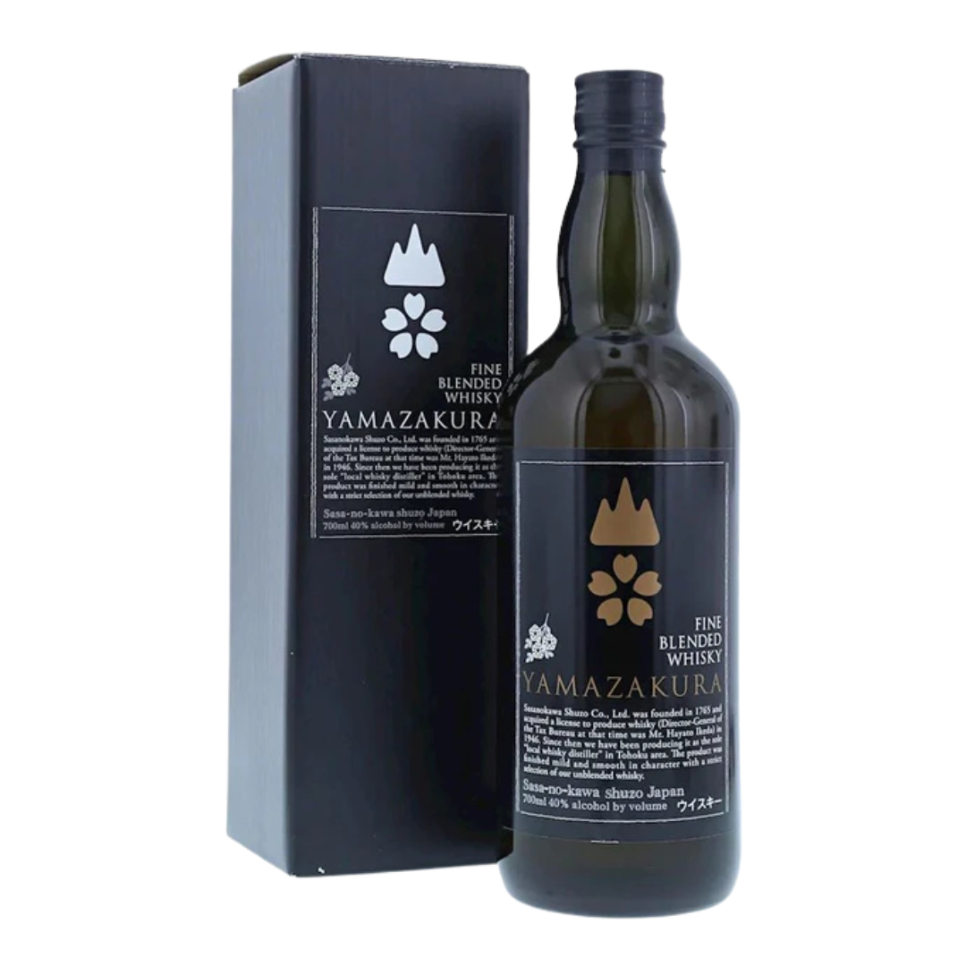 Japanese  Whisky  Yamazakura  Blended  Black  Label  Confezione Regalo 70cl