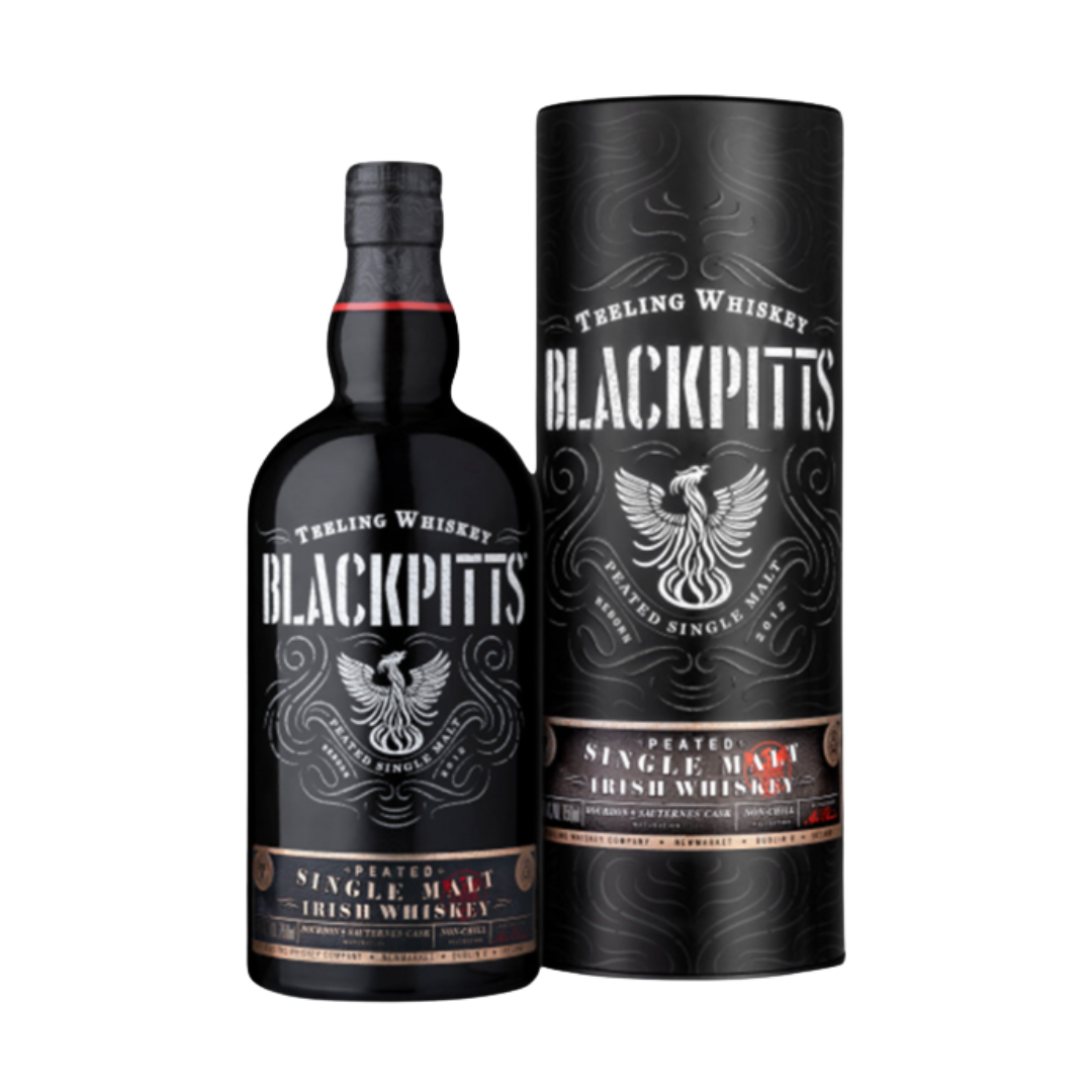 Irish  Whiskey  Teeling  Blackpitts  Peated  Confezione Regalo 70cl