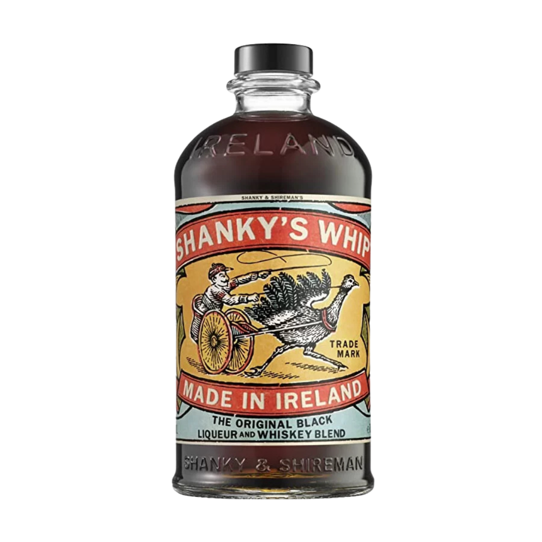 Irish  Whiskey  Shankys  Whip  Black  Liqueur 70cl