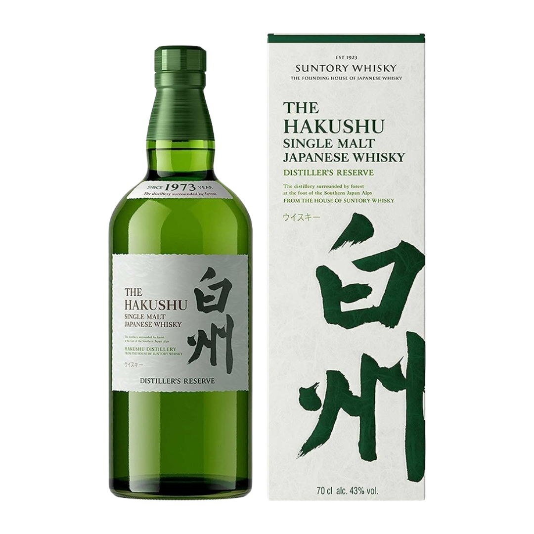 Japanese  Whisky  Suntory  Hakushu  Distiller'S  Reserve  Confezione Regalo 70cl