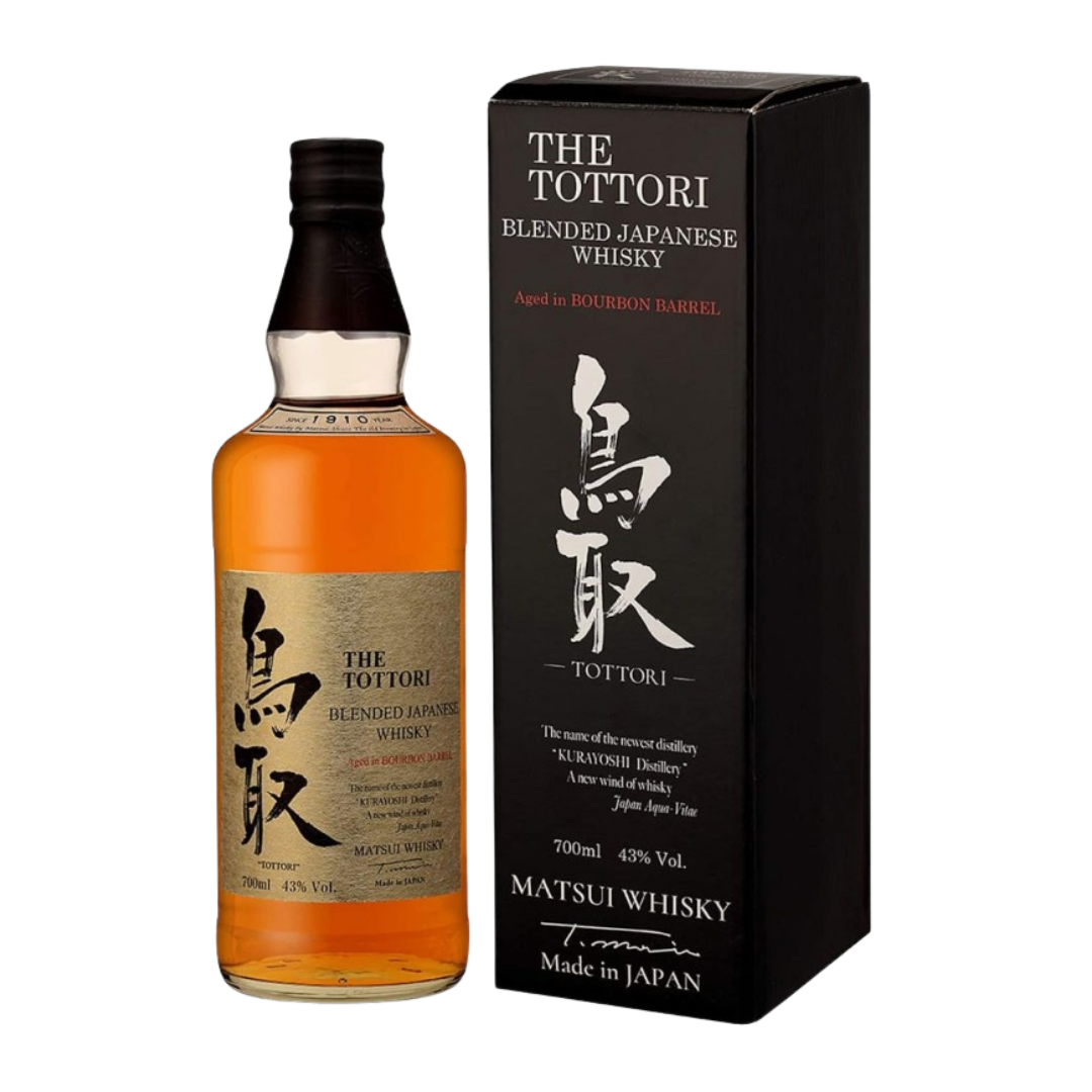 Japanese  Whisky  The  Tottori  Blended  Bourbon  Barrel  Confezione Regalo 70cl