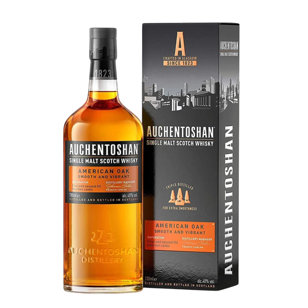 Scotch  Whisky  Auchentoshan  American  Oak  Confezione Regalo 70cl