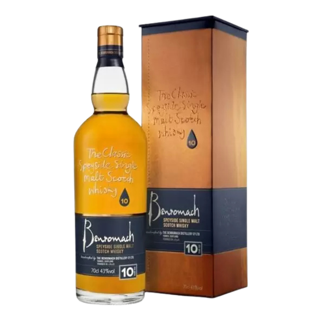 Scotch  Whisky  Benromach  10  Y.O  Confezione Regalo 70cl