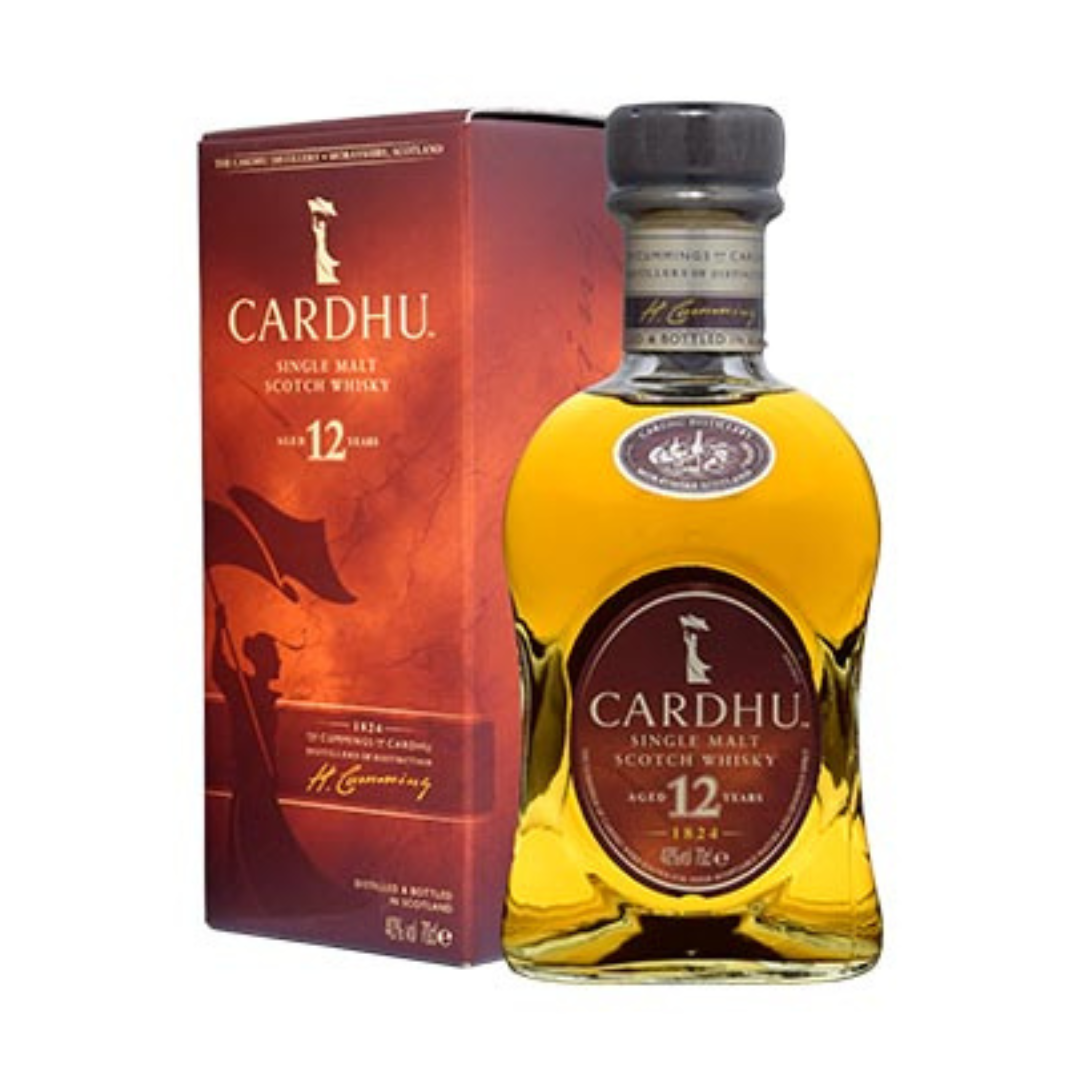 Scotch  Whisky  Cardhu  12  Y.O.  Confezione Regalo 70cl