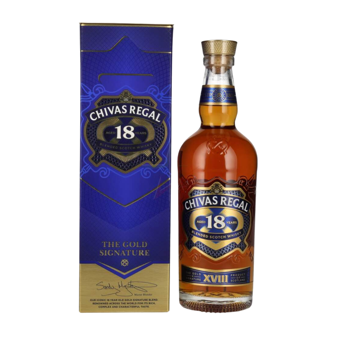 Scotch  Whisky  Chivas  Regal  18  Y.O.   Confezione Regalo 70cl