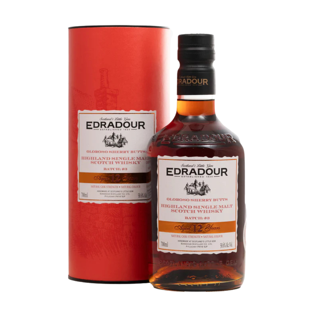 Scotch  Whisky  Edradour  12  Yo  Sherry  Cask  70cl