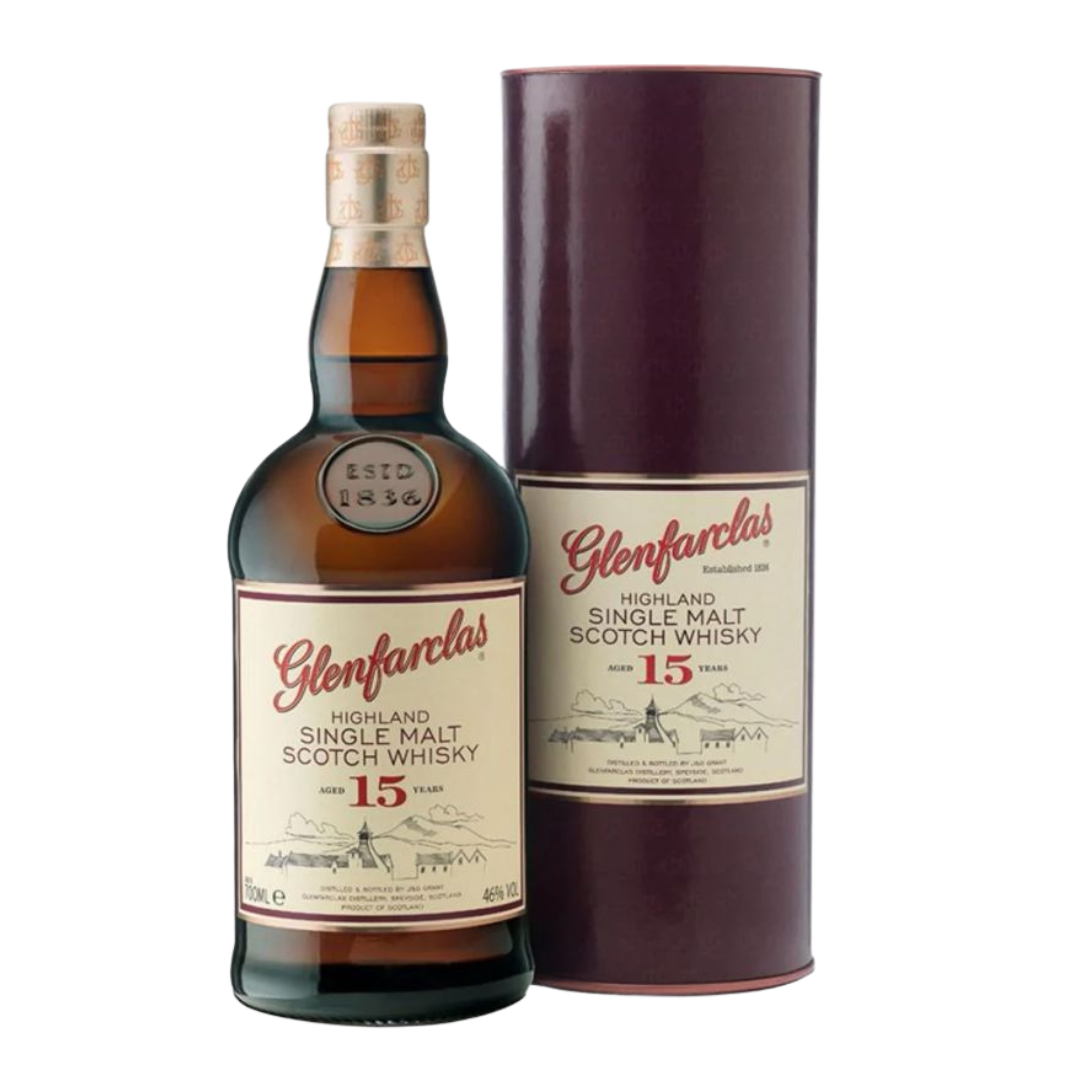 Scotch  Whisky  Glenfarclas  15  Y.O. Confezione Regalo 70cl