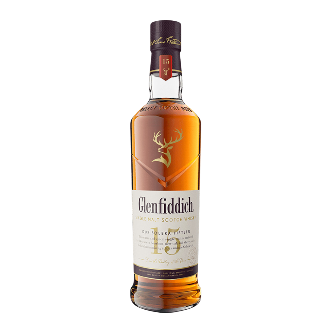 Scotch  Whisky  Glenfiddich  15  Y.O.  Solera  70cl