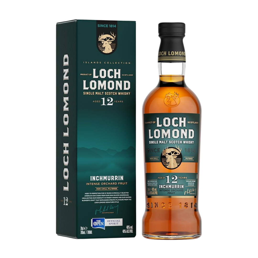 Scotch  Whisky  Inchmurrin  12  Y.O.  Loch  Lomond  Confezione Regalo 70cl