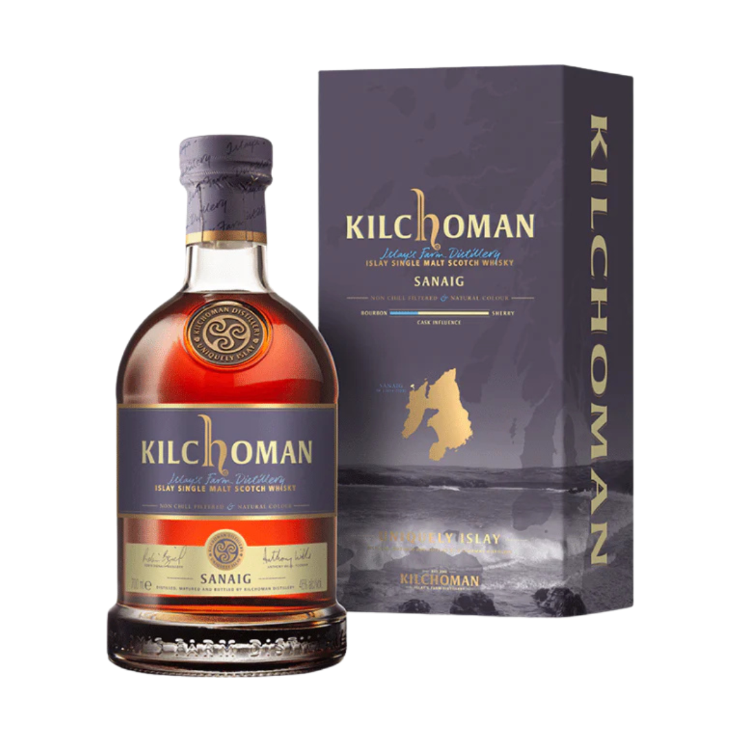 Scotch  Whisky  Kilchoman  Sanaig  Islay  Single  Malt  70cl