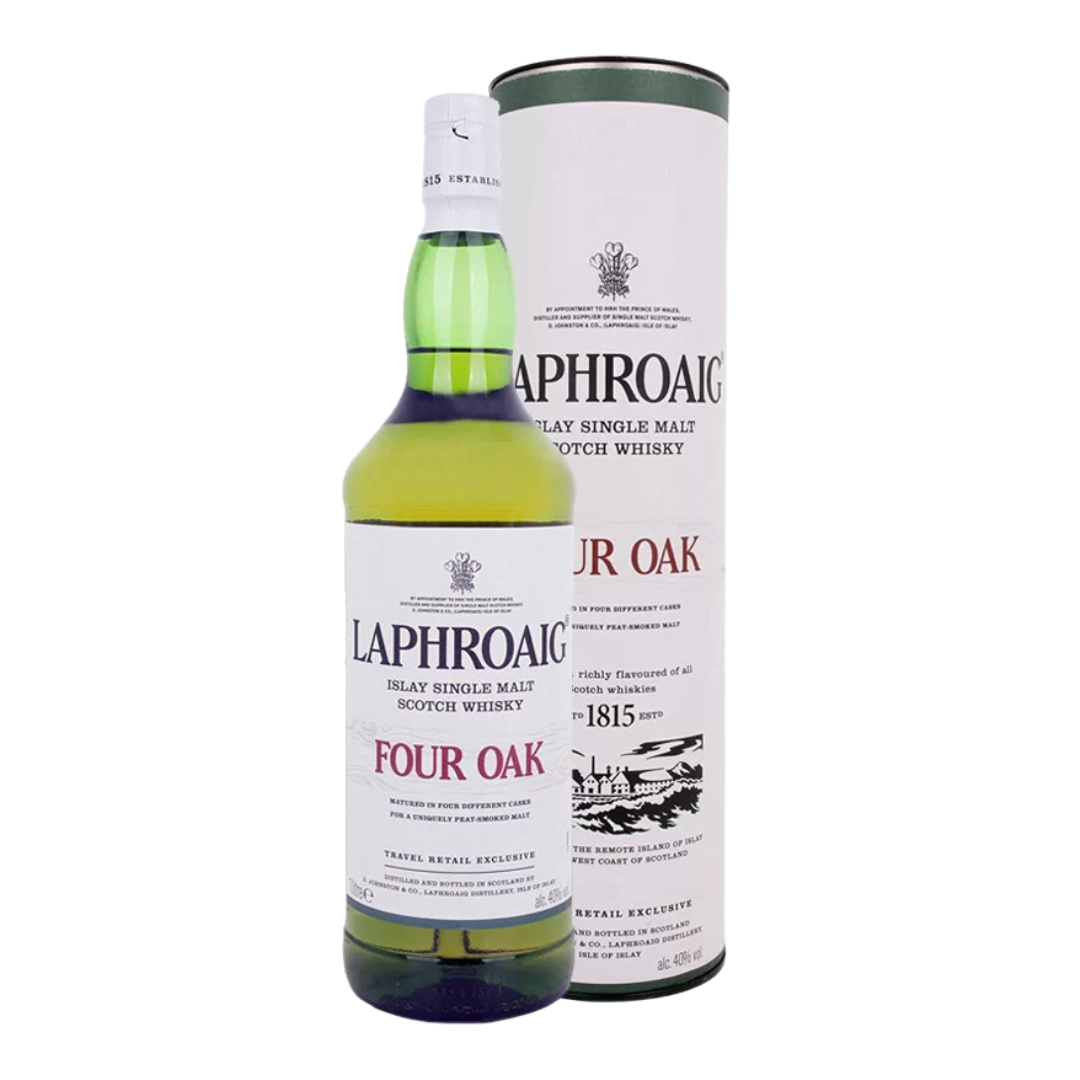 Scotch  Whisky  Laphroaig  Four  Oak  Confezione Regalo 1l