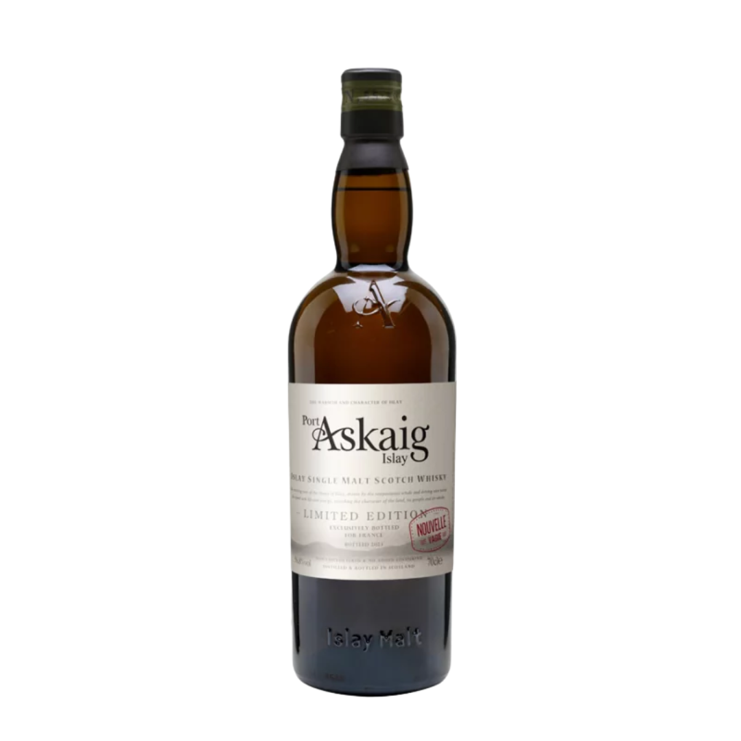 Scotch  Whisky  Port  Askaig  Nouv  Vague Confezione Regalo 70cl