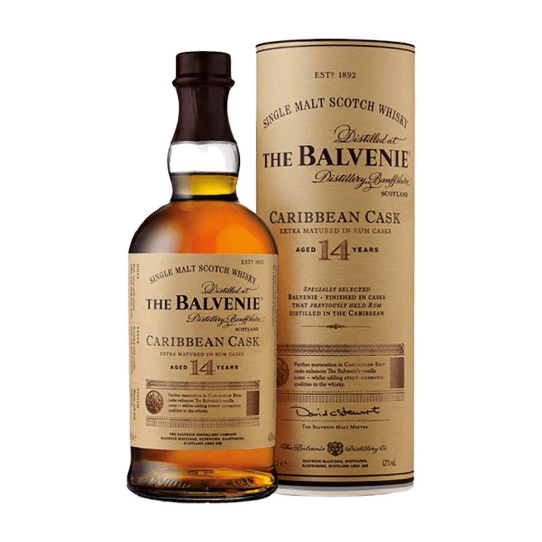 Scotch  Whisky  The  Balvenie  14 Y.O.  Caribbean  Cask  Confezione Regalo 70cl