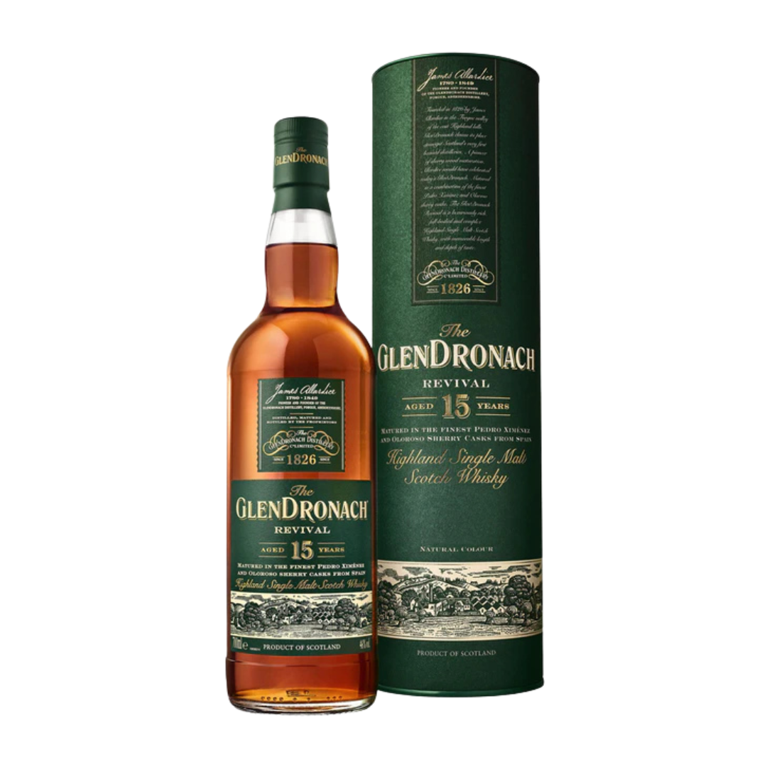 Scotch  Whisky  The  Glendronach  15  Y.O.  Revival  Confezione Regalo 70cl