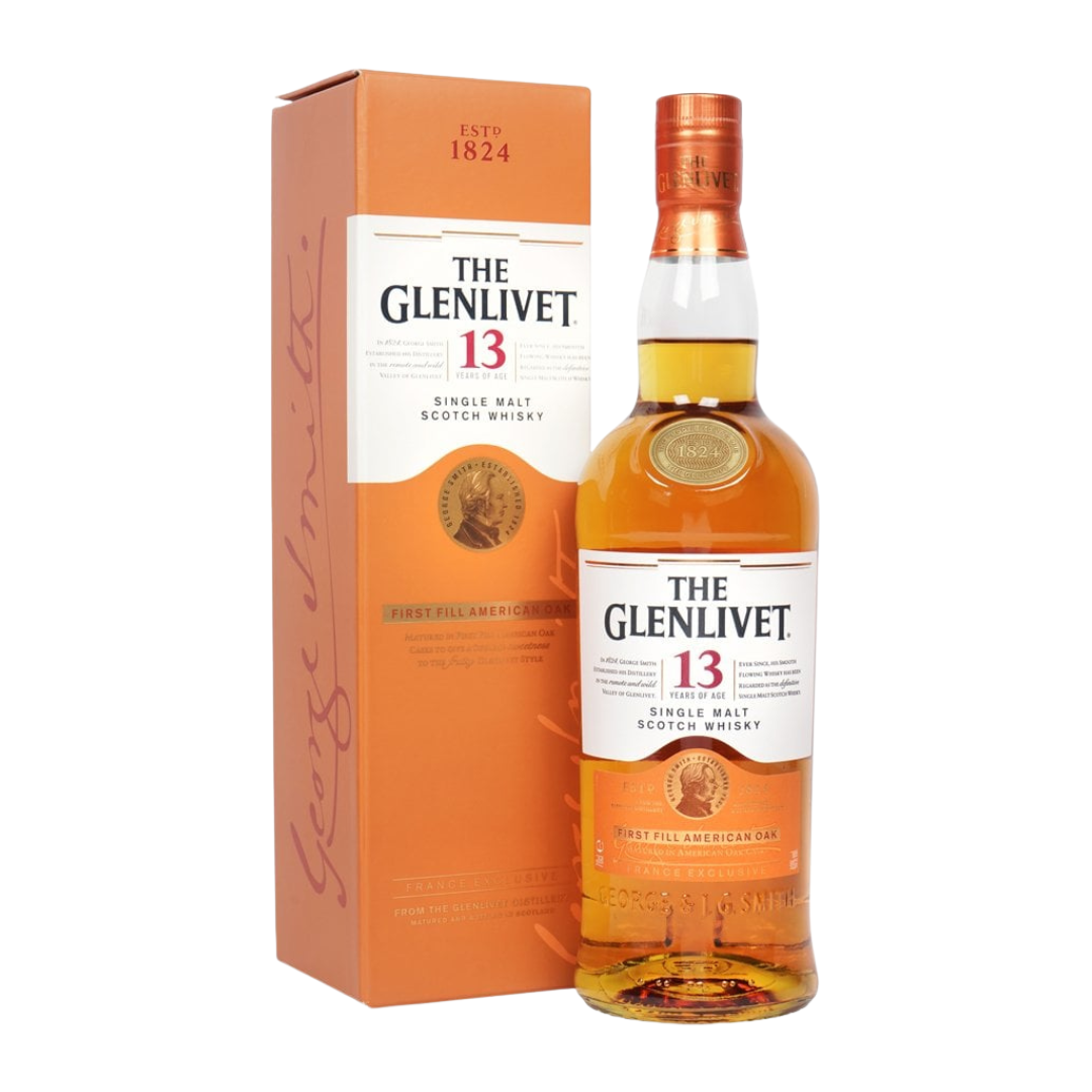 Scotch  Whisky  The  Glenlivet  13  Y.O.  First  Fill  70cl