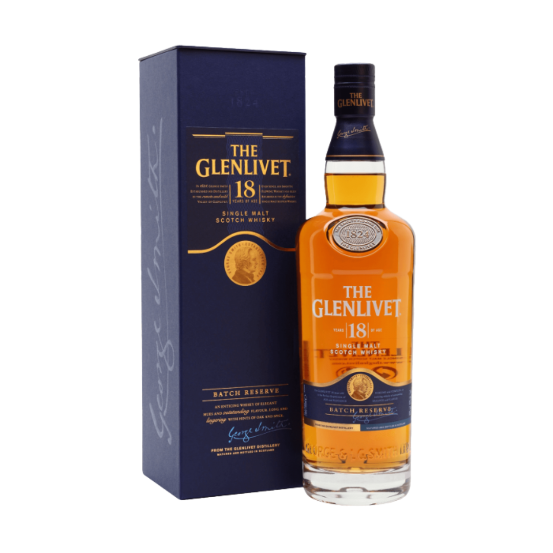 Scotch  Whisky  The  Glenlivet  18  Y.O.  Confezione Regalo 70cl