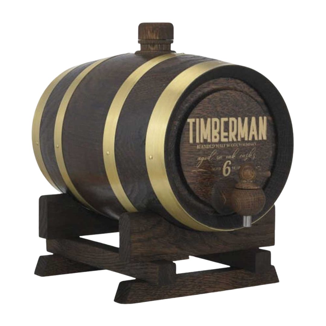 Scotch  Whisky  Timberman  6  Y.O.  Botte  70cl