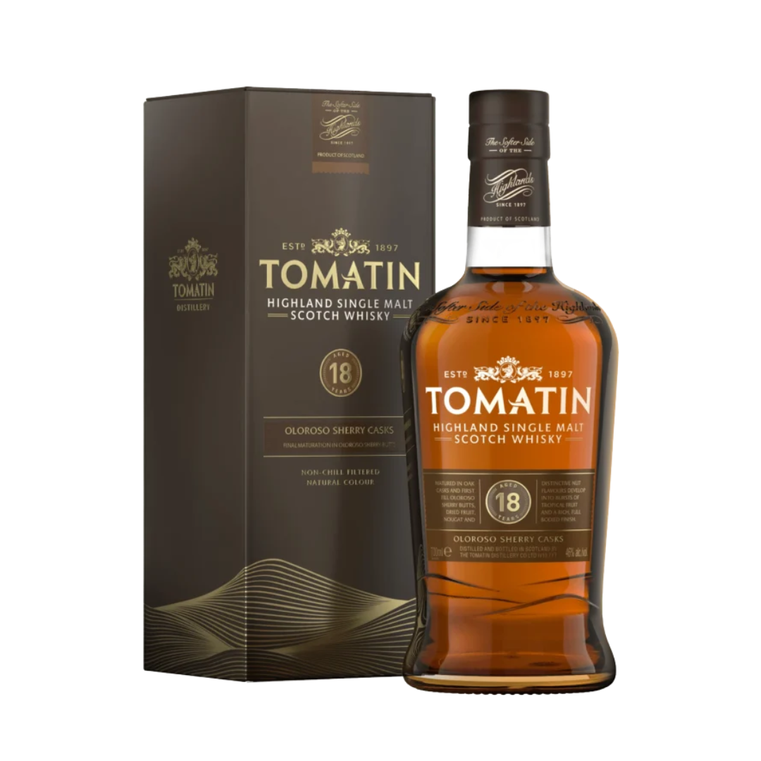 Scotch  Whisky  Tomatin  18  Y.O.  Confezione Regalo 70cl