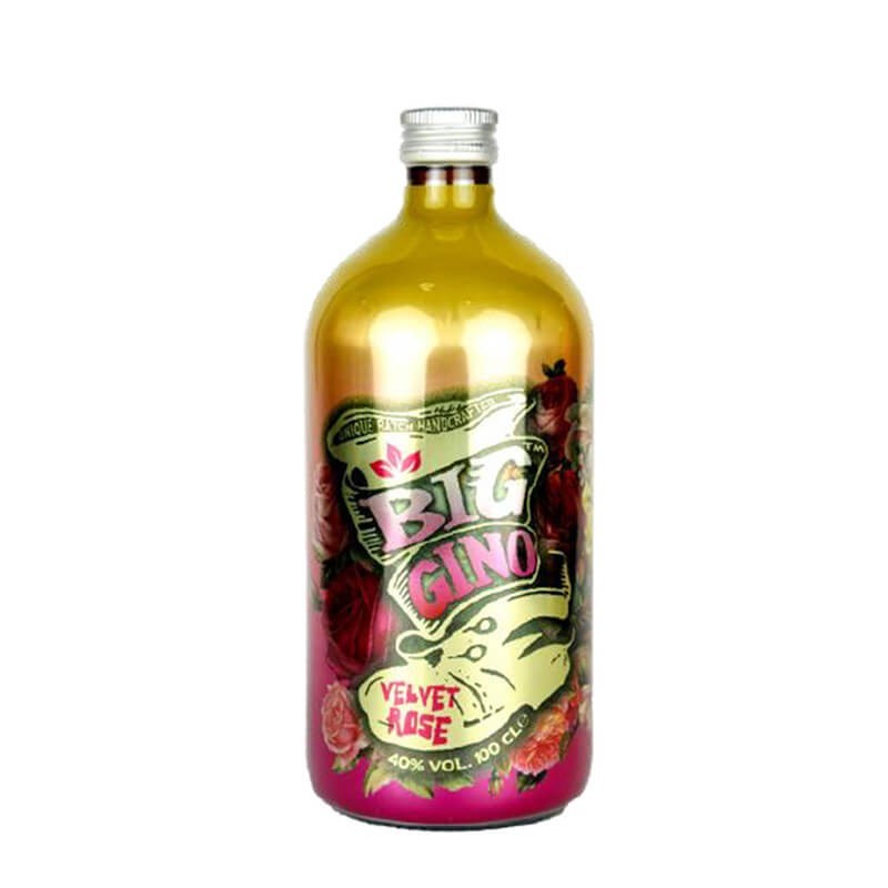 Gin  Big  Gino  Velvet  Rose  1l