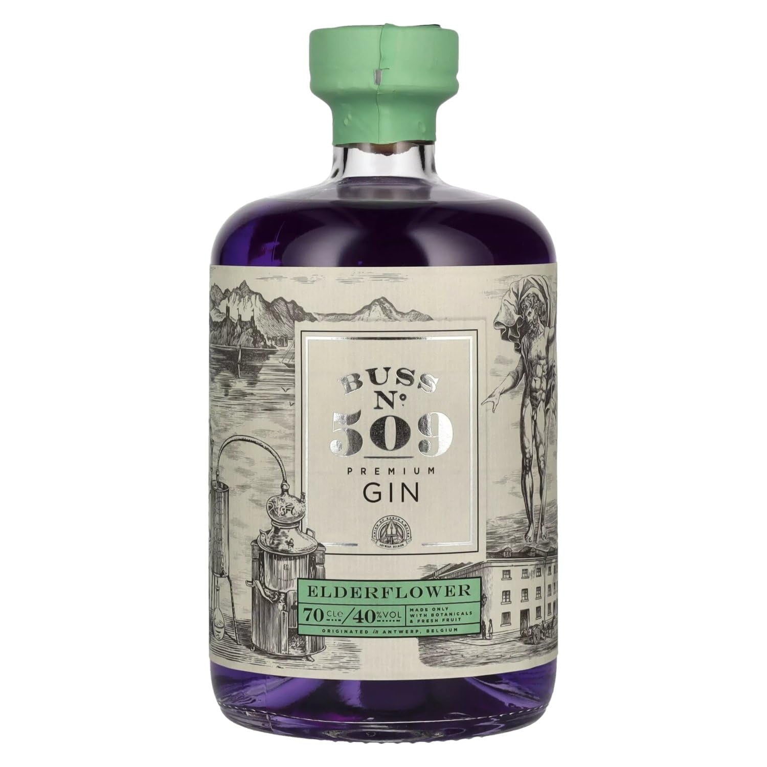 Gin  Buss  N.509  Ederflower  70cl
