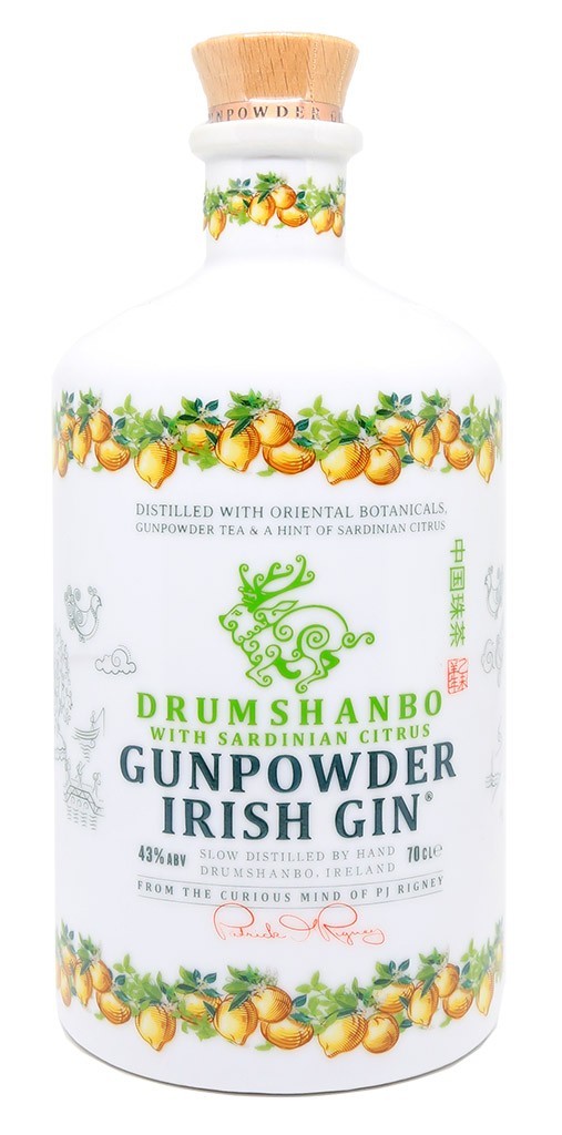 Gin  Drumshanbo  Gunpowder  Sardinian  Ceramic  70cl