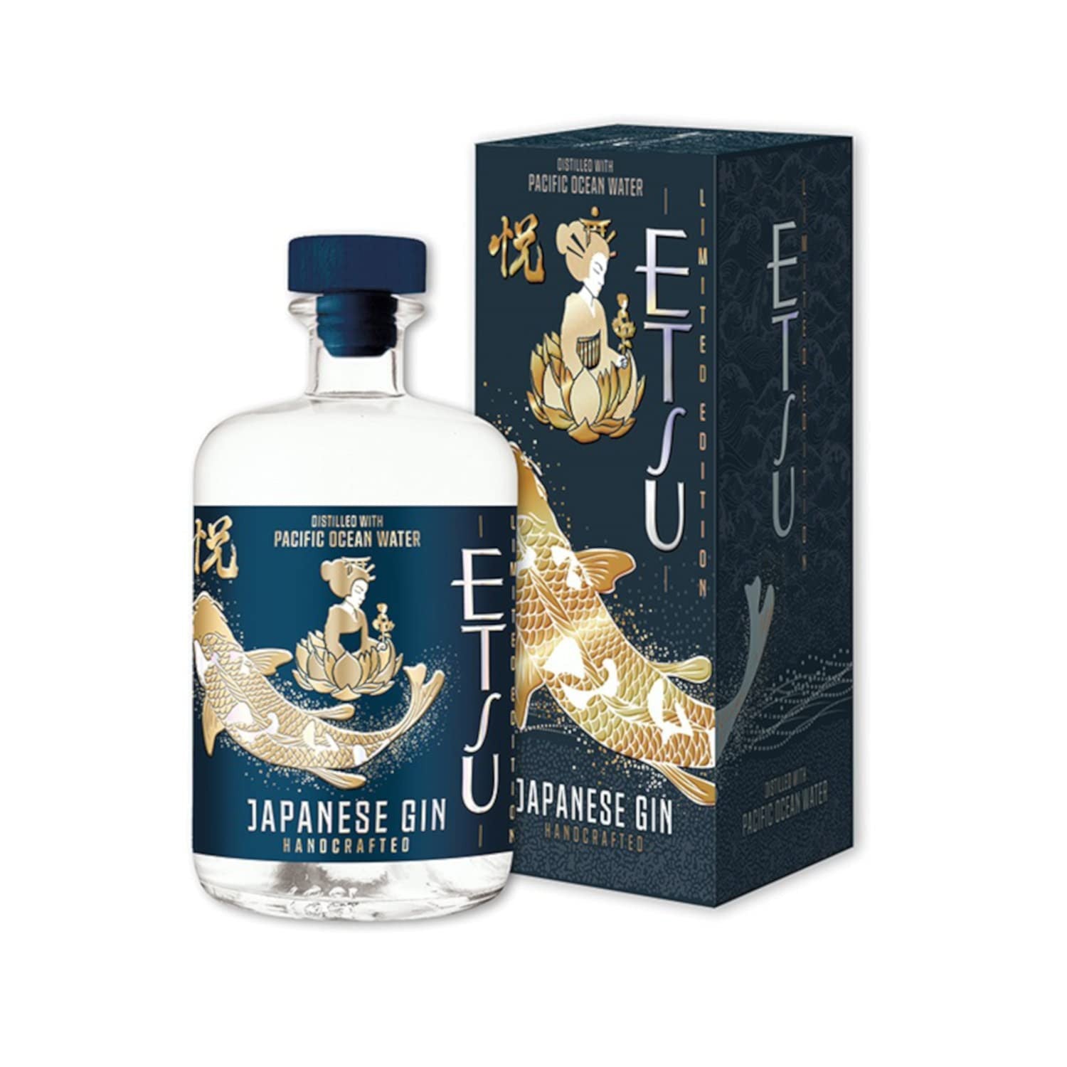 Gin  Etsu  Japanese  Pacific  Ocean  Water  70cl