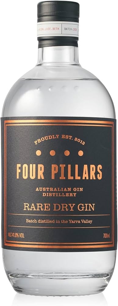 Gin  Four  Pillars  Rare  Dry  Gin 70cl