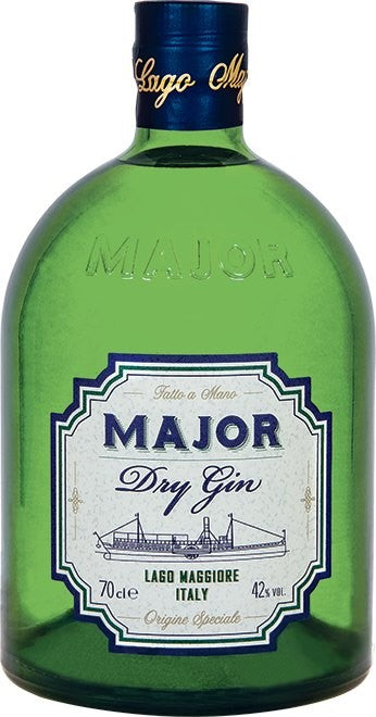 Gin  Major  Dry  Gin  Italiano  Capsula  Blu  70cl