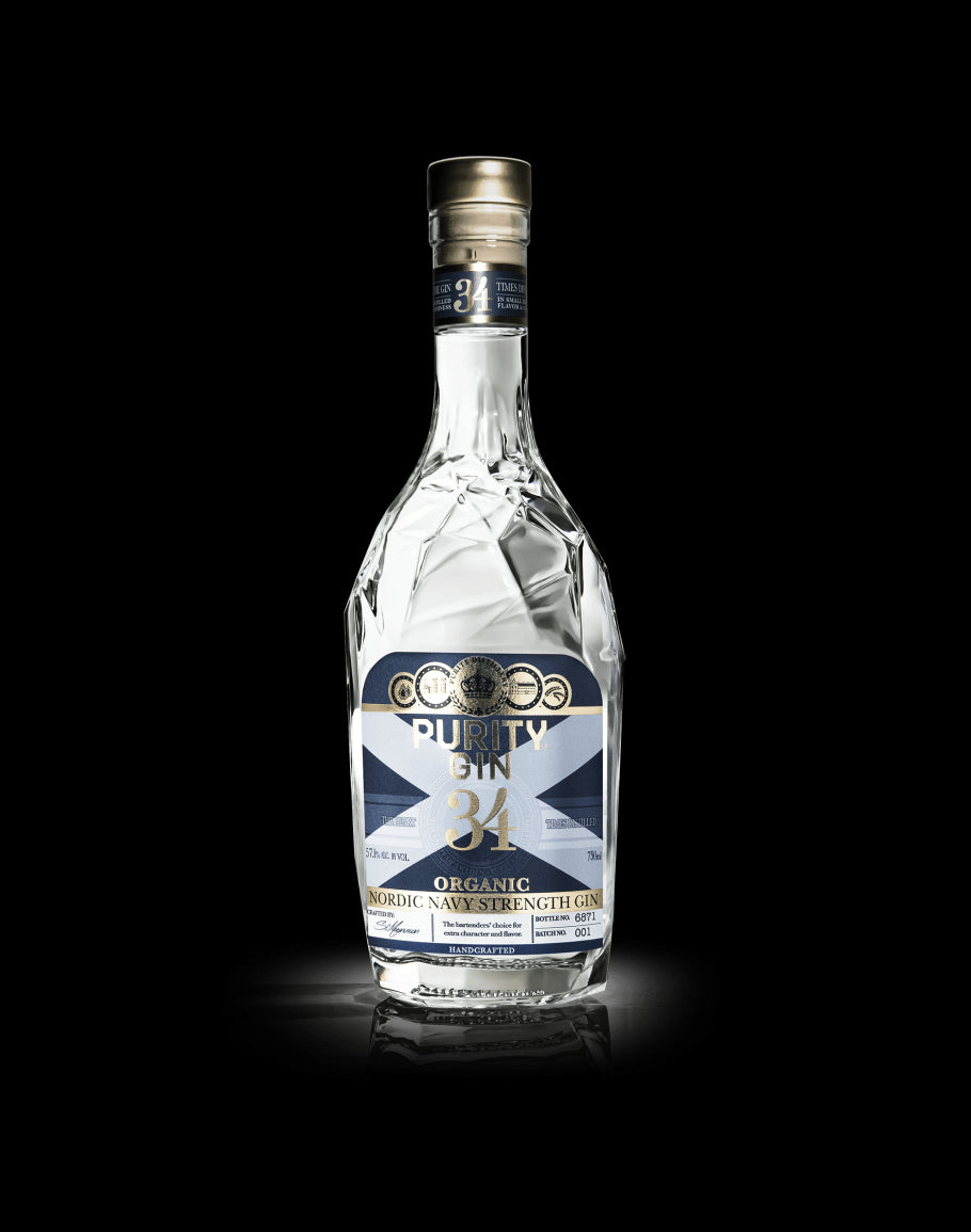 Gin  Purity  34  Organic  Navy  Strength  Bio  70cl